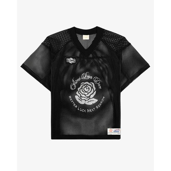 Aime Leon Dore Stadium Cropped Practice Jersey Black